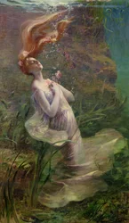 Utonięcie Ofelii, 1895